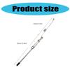 Ice Fishing Rod, Automatic Travel Device with High Visibilities Light Weight Ice Fishing Stick, Metal Ice Fishing Rod