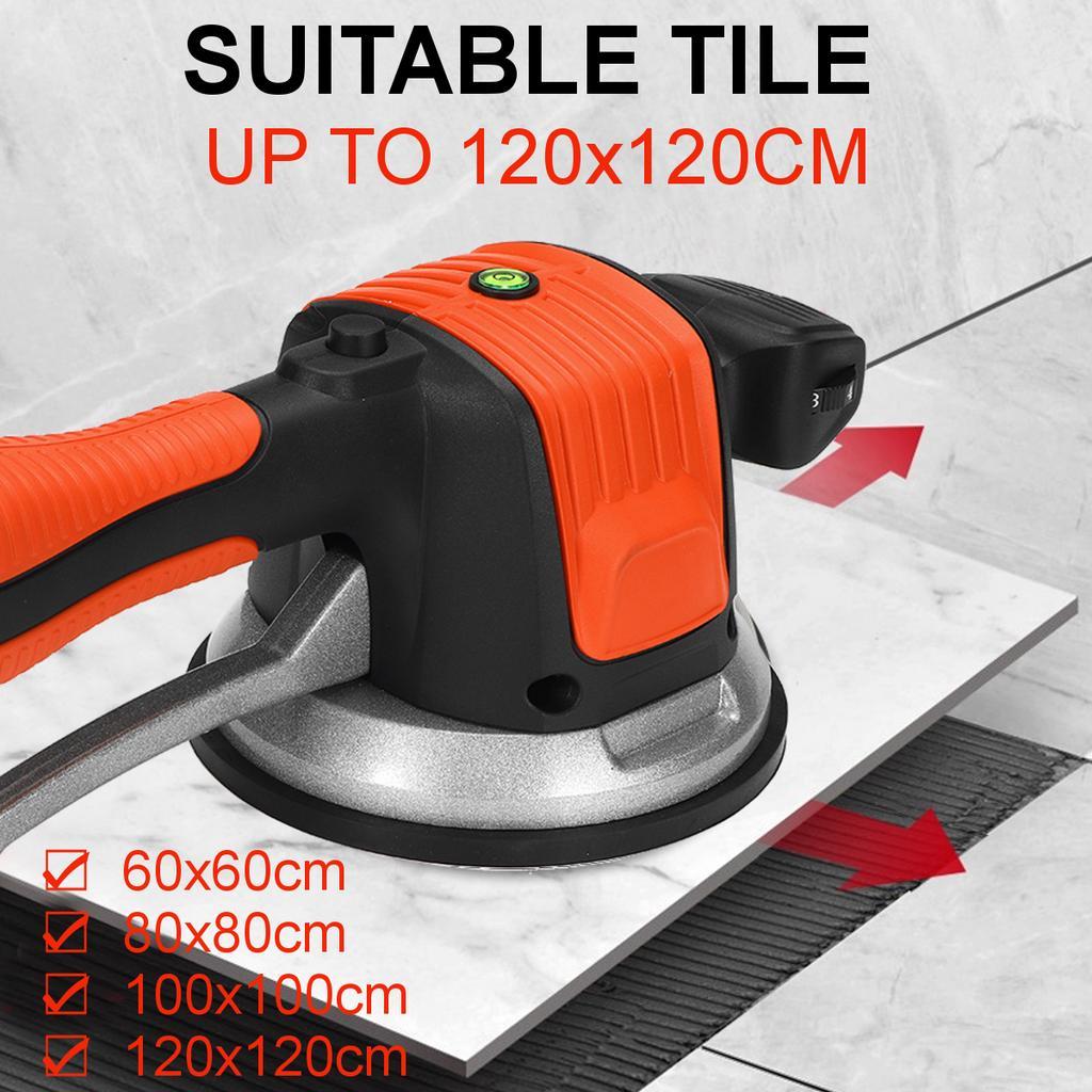 6 Levels Professional Wireless Tile Leveling Machine 16.8V Tile Floor Portable Power Tool Lithium Battery Wall Tile Vibration Leveling Tools