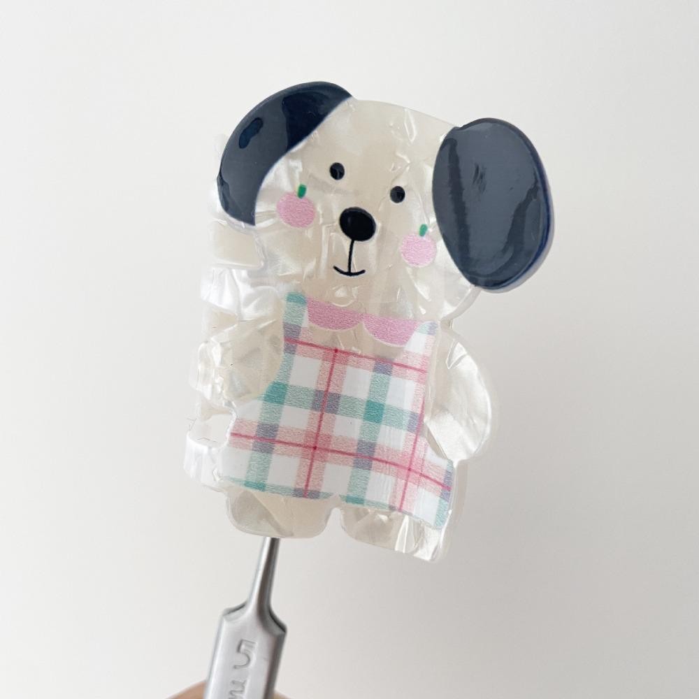 

Korean Style Cartoon Animal Hair Claw Puppy Small Shark Clip Sweet Bear Hair Clip Headdress