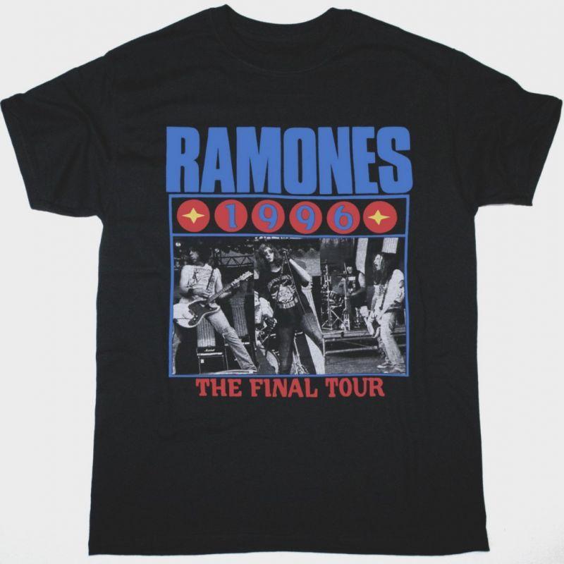 RAMONES ADIOS AMIGOS TOUR NEW BLACK T-SHIRT XXXL