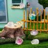 10/20Pcs Luminous Mini Resin Fireflys,Glow In The Dark Glowworm Tiny Insect Animals Figures For Diy Fairy Garden Glass Container