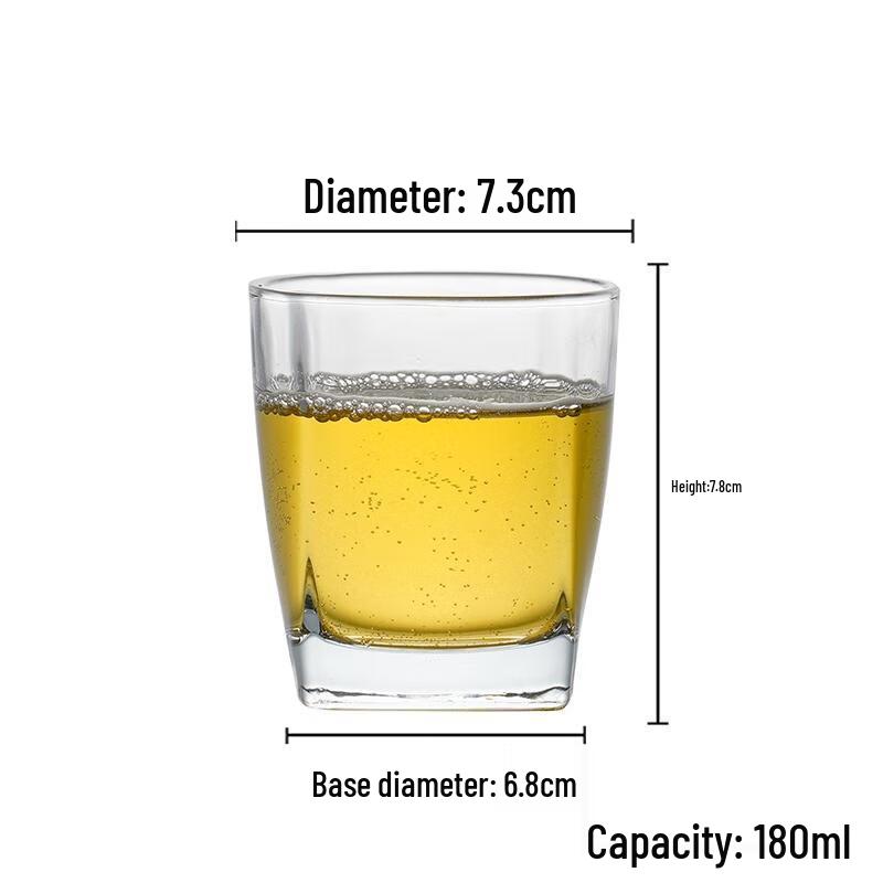 HANDUNYOU 306C Tempered Glass Drinking Cup