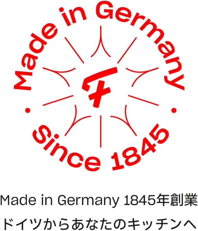 Fissler Pot Coated 2 Piece with Stainless Steel Gas IH No Harm To the Pfoa Pfos Made In Germany Japanese Set, Pot, Adamant, Set, A, Casserole, 24cm,