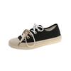 2025 Summer New Canvas Shoes Women's Platform Heightening Casual Sports Board Shoes Versatile White Shoes Flat Shoes