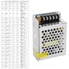   Power Supply Driver Adapter  12V Aluminum Alloy LED Screen Light Bar 3D Printer(S-36-12;12v 3a 36W:AC100-240V )
