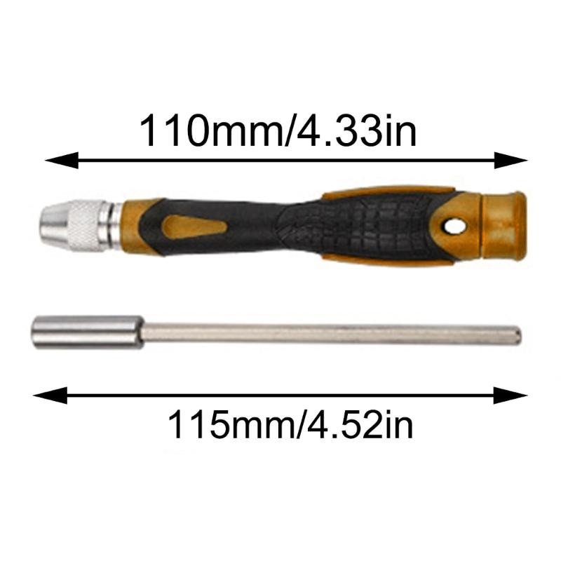 MultiFunction Hand Tool Kit With Ratchet Wrenches Handle And Screwdriver Set For Repairs