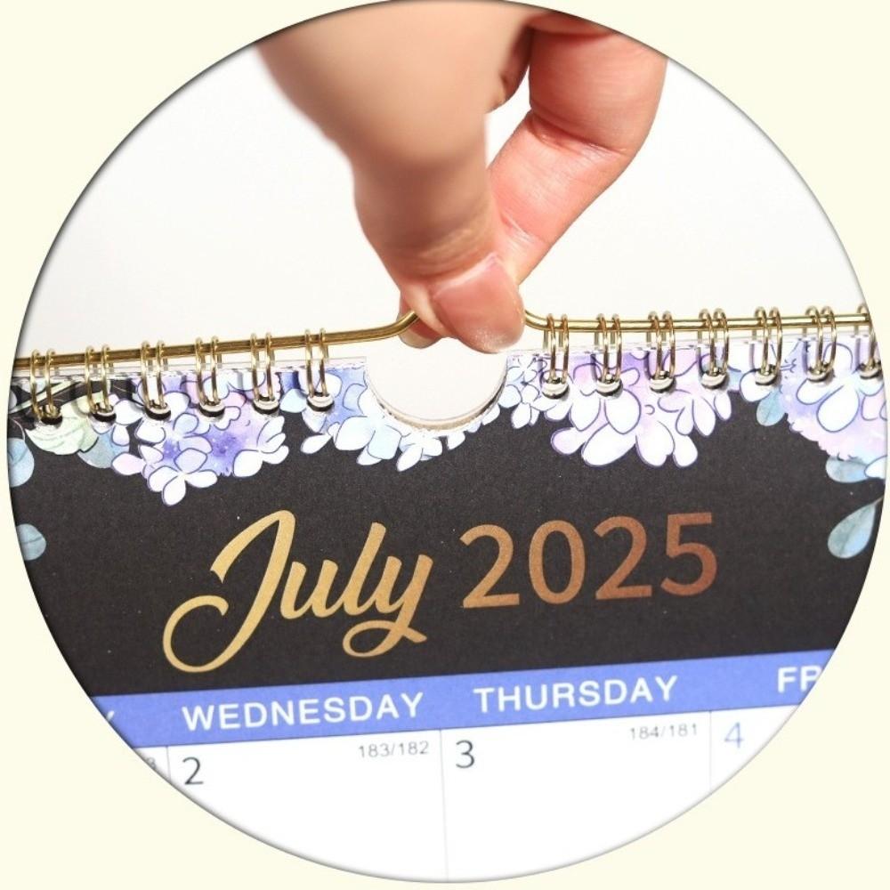 Creative Coil Calendar Spacious 18-Month Calendar Durable Hanging Calendar  Wall Mount