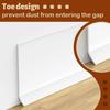 1Roll self-adhesive thick skirting board, PVC waterproof waistline, wall decorative strip