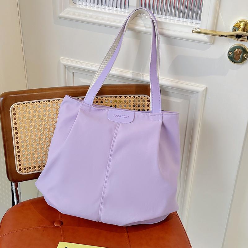 Minimalist Japanese Tote Bag - Large Capacity Women's Casual Shoulder Bag