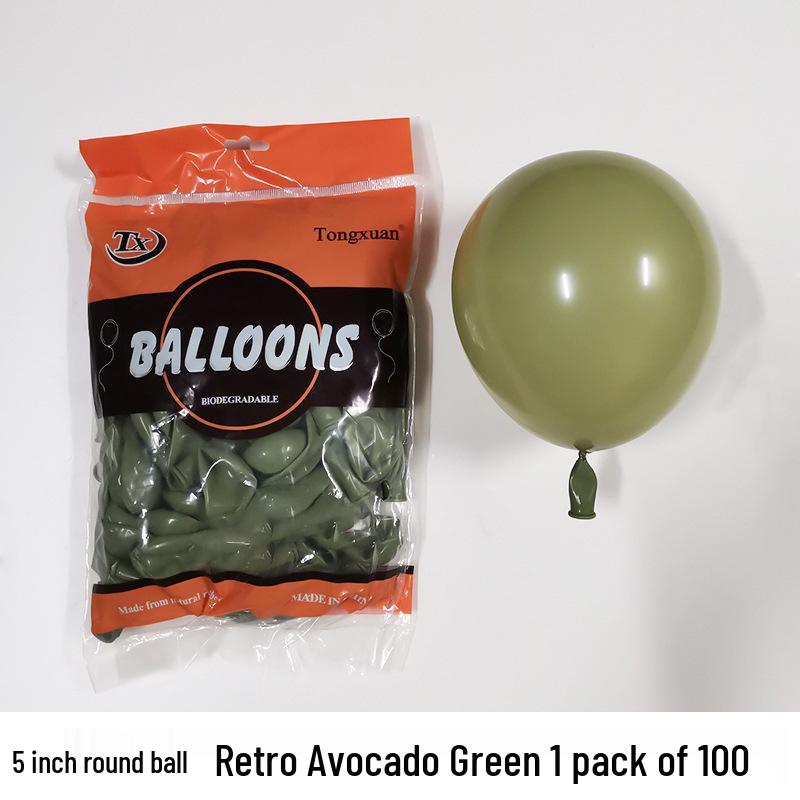 Tongxuan 5-Inch Retro Party & Wedding Balloons - Chic Birthday Decoration