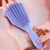 Detangling Hair Brush Hair Styling Brush Massage Comb Hollow Out Hair Brush Dry and Wet Hair Comb for Woman Man