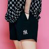 New MLB Casual Shorts Unisex Black 3ASMB0123-50BKS