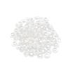 100Pcs TO-220 Transistor Plastic Insulation Washer Particles 100Pcs TO-220 Isolated Silicone Pad Sheet Strip
