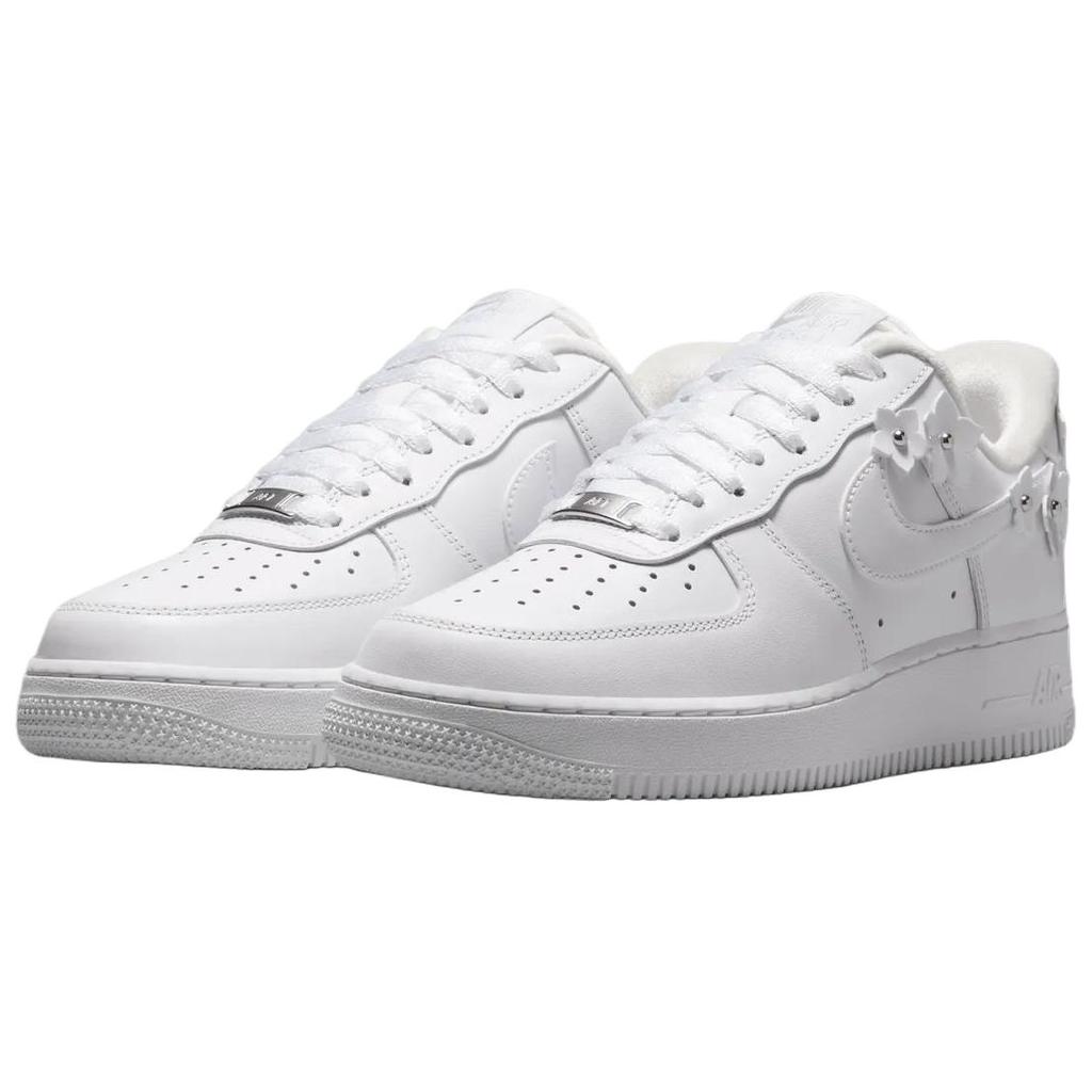 Nike Air Force 1 07 Bianco Grigio Lupo Argento Metallico Sneakers da Donna IR8637-100