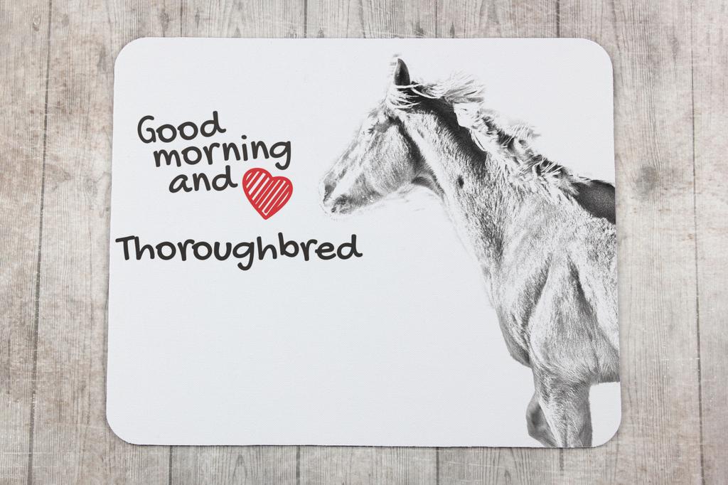 Puro-sangue - mouse pad com estampa, mouse pad personalizado com um cavalo, gadget exclusivo para um trabalhador de escritório da marca Art-Dog