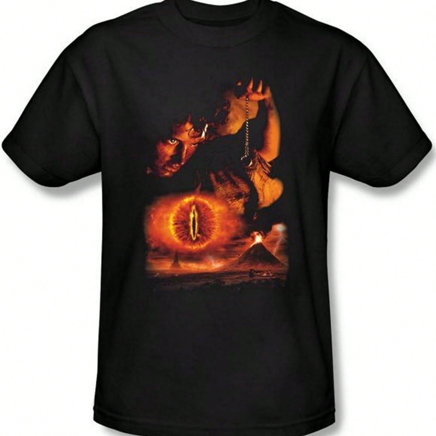 Gollum Poster Silhouette T-Shirt S разноцветный