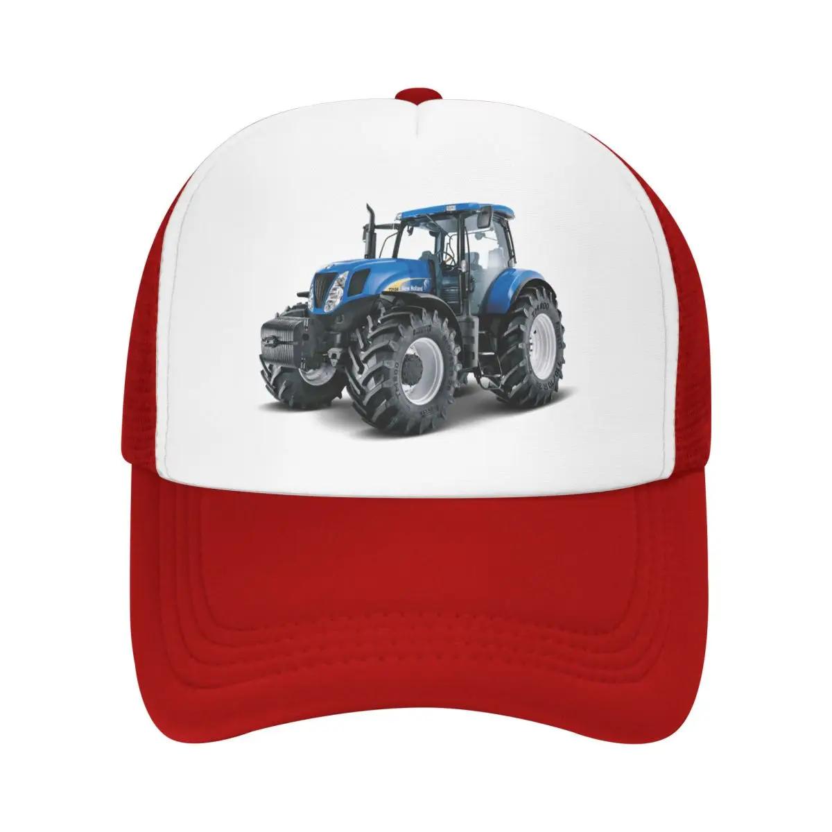 Custom Classic Tractor Baseball Cap Unisex Women Breathable Trucker Hat Sports Snapback Hats One Size