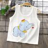 Kids' Cotton Sleeveless Summer Camisole: Lightweight Vest for Boys and Girls