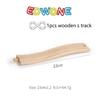 New All Kinds Wooden Track Parts Beech Wooden Railway Train Track Toy Accessories Fit For All Brands Wood Tracks Toys For Kids