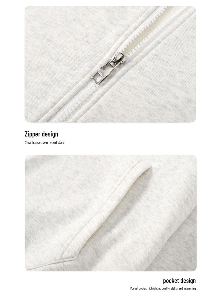 Retro bluza z kapturem o luźnym kroju z futrzanym kołnierzem - Polarowa odzież wierzchnia unisex na jesień i zimę