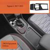 Für Volkswagen Tiguan L/Pro 2017- Mittelkonsole Silikonmatte Auto Innenraum Schaltung Aufkleber-freie Modifikationszubehör Auto