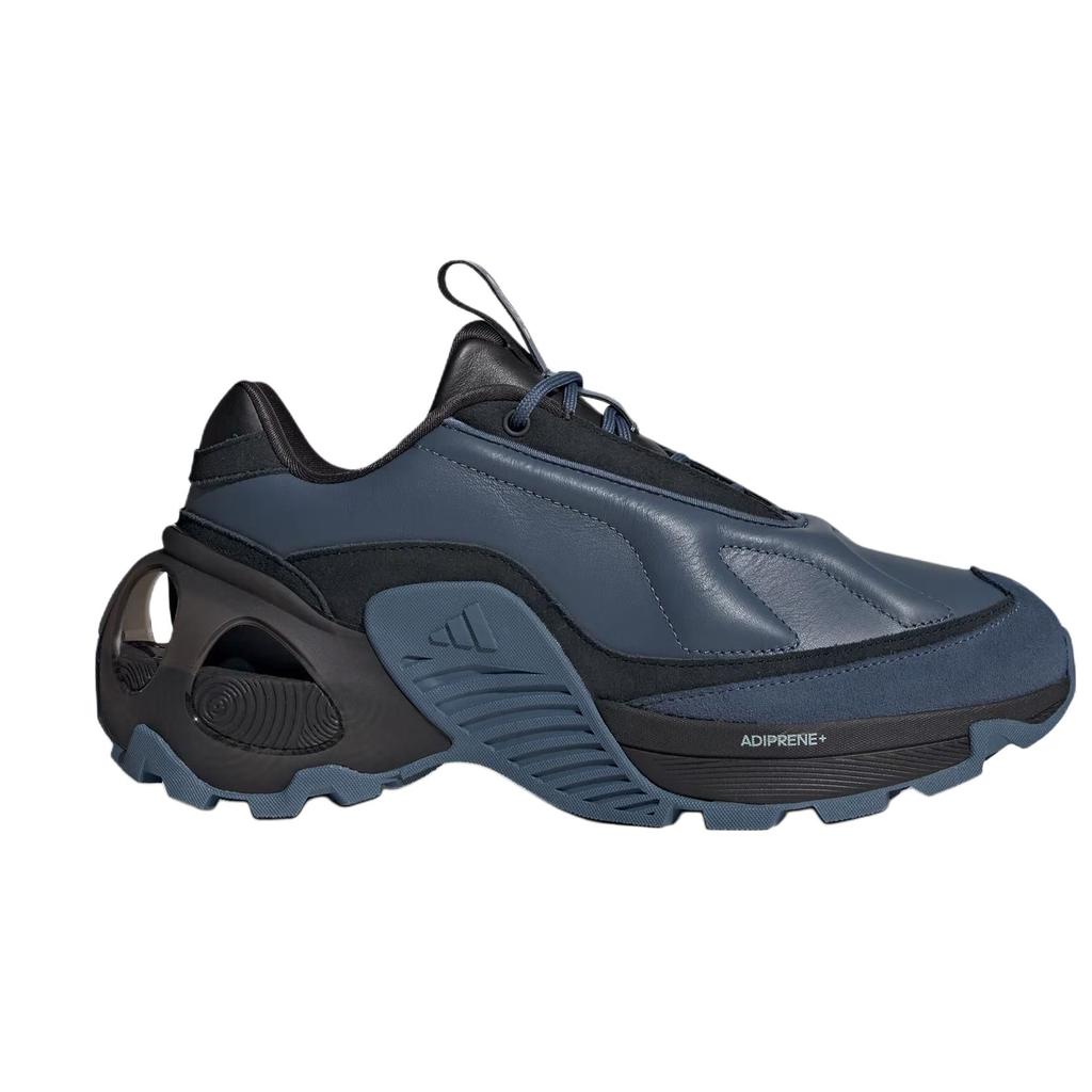 Adidas Wonder Runner Pohodlné Všestranné Protiskluzové Odolné Nízké Neformální Běžecké Boty Unisex Tenisky Modrá Černá JQ7584