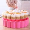 Plastic Sushi Rice Roller Mold Handmake Rice Ball Mold Vegetable Roll Press Mold  Pudding Rolls
