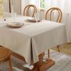Solid Color Linen Tablecloth Modern Minimalist Rectangle Dining Table Cover Conference Tablecloth Coffee Table Cover Home Use