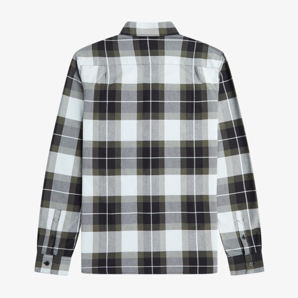 Fred Perry [sharp] Tartan Oxford Shirt  R30  Afpm2336573 R30