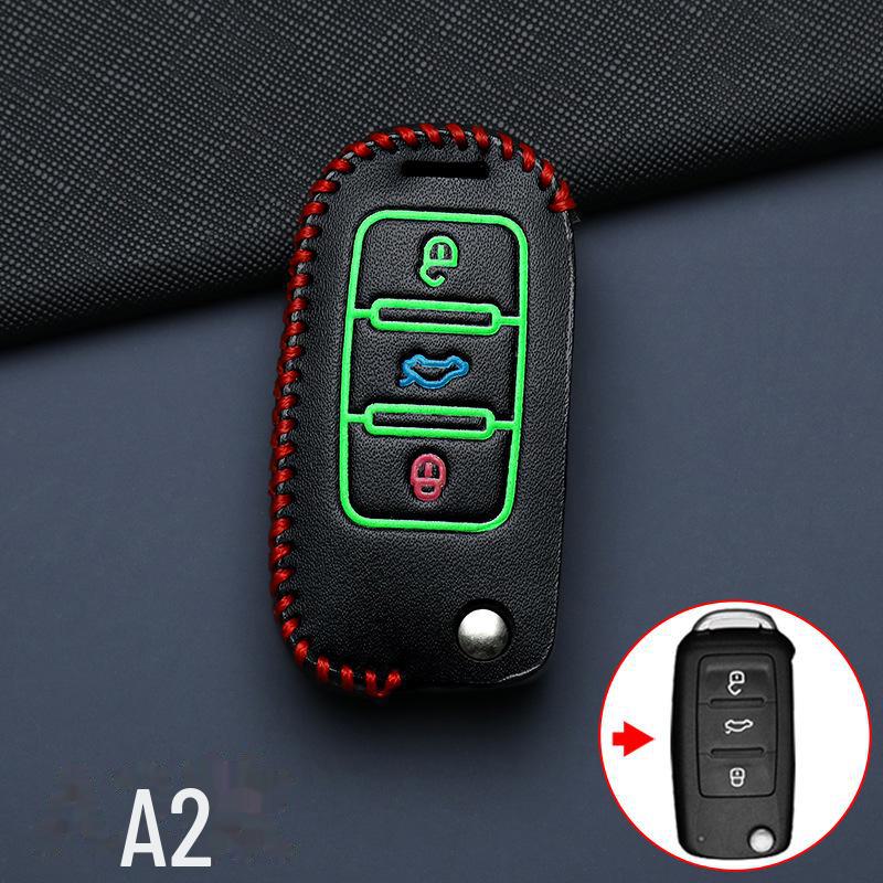 Volkswagen, Chery, Citroen, Peugeot, Mitsubishi Car Key Cover with Special Buckle