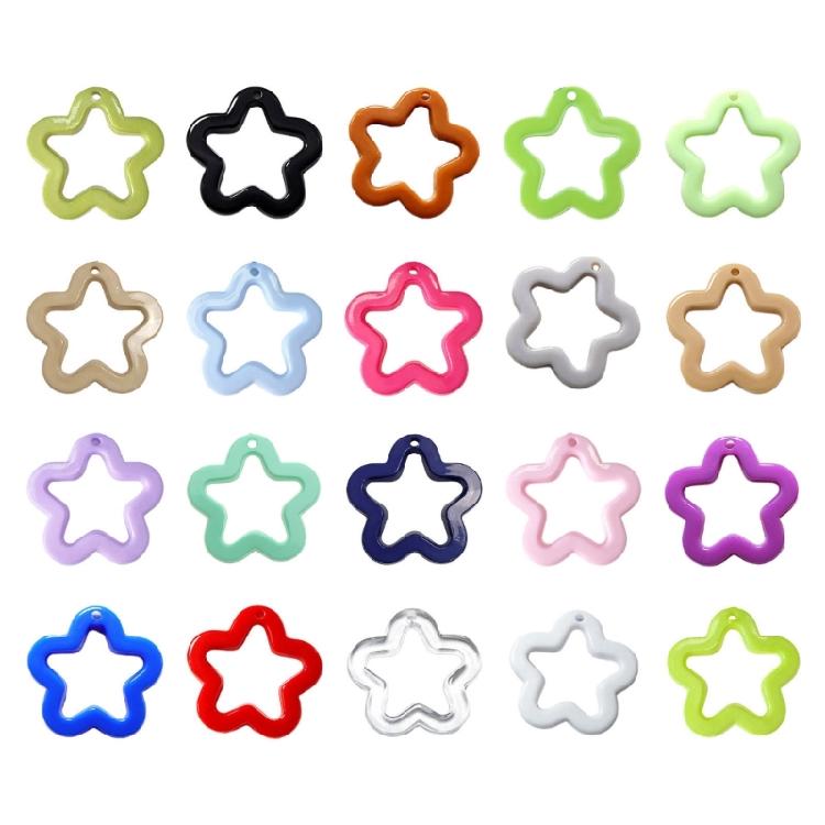 Star Pendants for DIY Bracelet Necklace Jewelry Making Findings Accessories