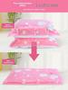 Blue Transparent Vacuum Compression Bag for Clothes & Quilts - Thickened Storage Solution