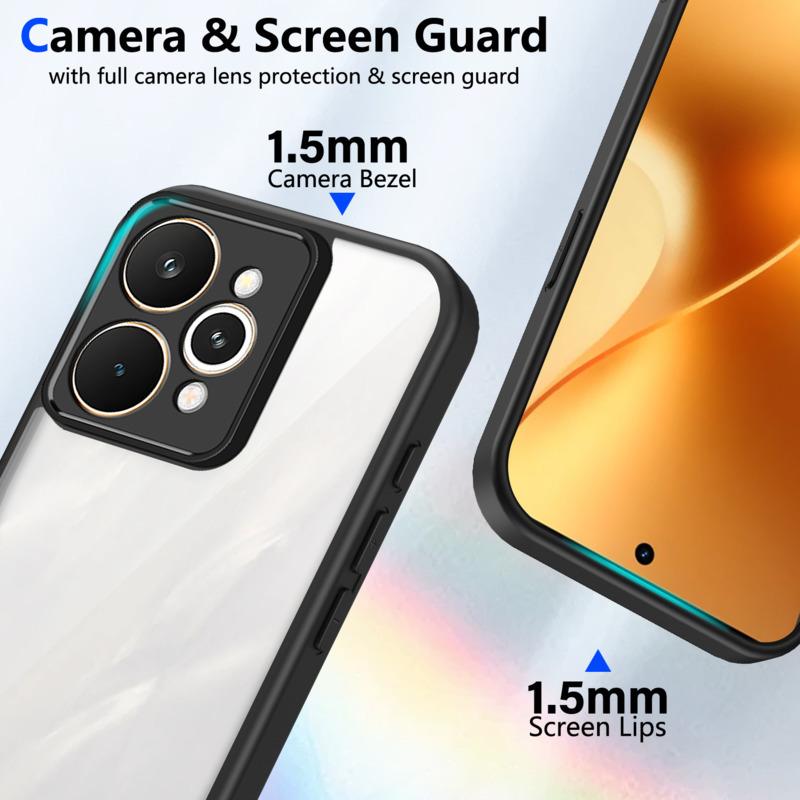 For Realme 15 Pro Case Luxury Shockproof Clear Case For Realme 15 15T Cover