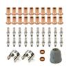 AIC LASKRAAM 45 stuks Voor IPT-60 PT-60 IPT-40 PT40 Plasma Snijtoorts Tip Elektrode