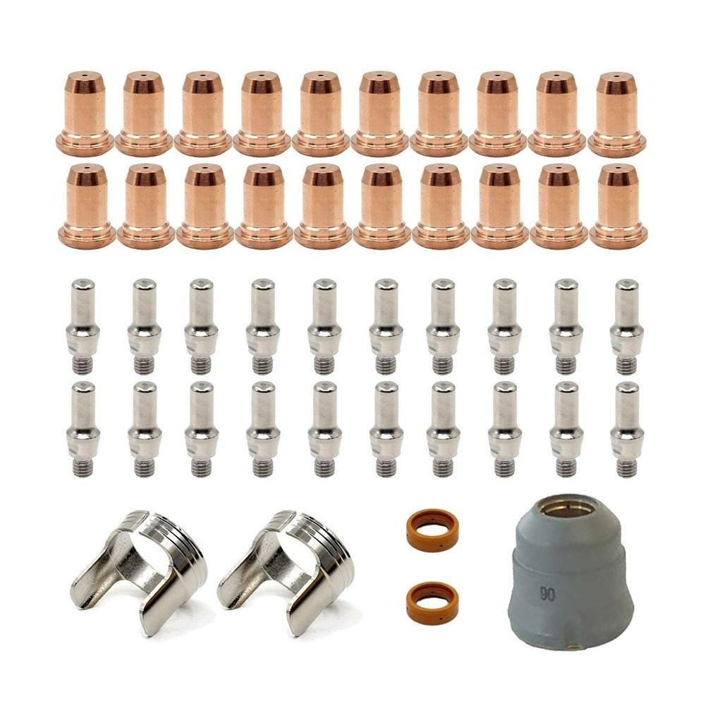 AIC LASKRAAM 45 stuks Voor IPT-60 PT-60 IPT-40 PT40 Plasma Snijtoorts Tip Elektrode