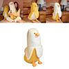 Adorkable Yellow/white Banana Duck Stuffed Plush Toy Pillow For Hugging