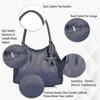 Fostelo Women's Vegan Leather Classics Handbag Shoulder Hobo Bag Ladies Purse (Large)