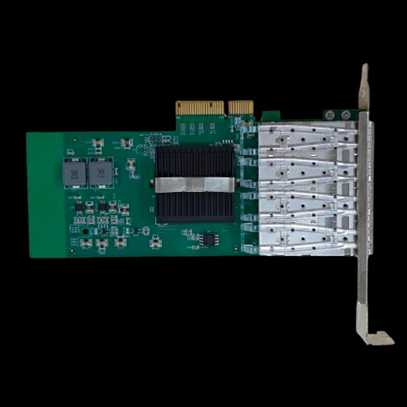 FEMRICE FM-N400L-F4 Gigabit PCIe X4 Fiber Optic Network Card (CN version)