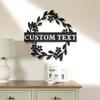 Unique Handmade Personalized Metal Family Crest Timeless Home Decor Celebration Charm