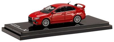 HJ64 Mitsubishi Lancer Evolution 10 Red Metallic Finished Product 1/64