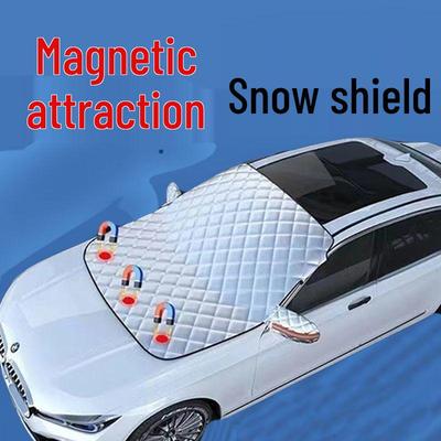 Magnetisch Universeel Auto Voorruit Sneeuwschild: Verdikte Zonwerings- en Vorstbeschermingshoes
