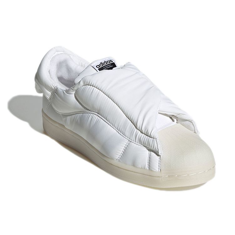 Adidas Originals Superstar Aerostar Fabric Slip Resistant Durable Lightweight Low Top Sneakers Unisex Sneakers White GX1363