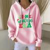Women's Fashion Casual Christmas Angel Print Pullover Long-Sleeve Sweatshirt