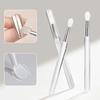 Silicone Applicator Sticks Nail Art Reusable Mirror Chrome Effect Glitter Applying Manicure Tool Pigment Silicone Nail Brush