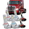 Compatible For Freightliner Cascadia 2008-2017 Front Light Bulbs, H11 High Beam + H11 Low Beam + H11Fog Light Bulbs Combo,600% Brightness 6500K