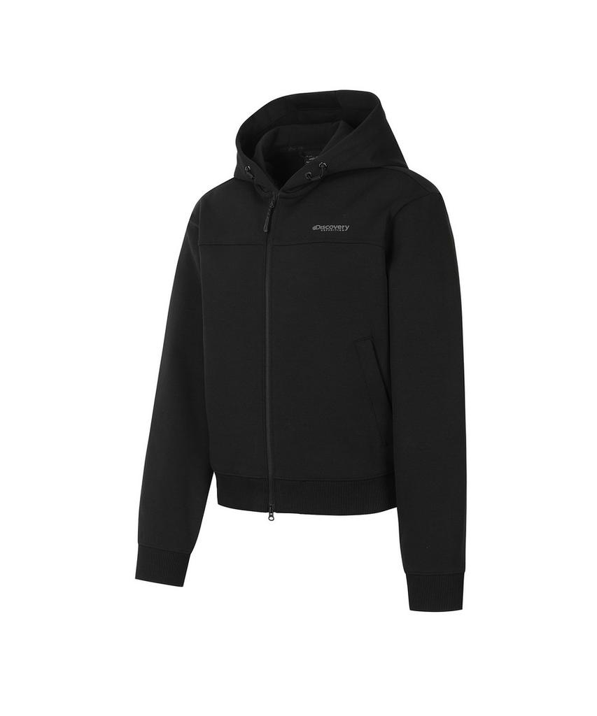 Discovery Expedition Women'S Tech Knit Training Hooded Jacket (Black)