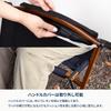 Hilander Wood Frame Chair EX Dark Folding Chair Wood Chair Outdoor Camping BBQ Chairing Brown/Black