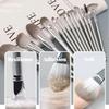 14Pcs/Set Draw Eyebrows Makeup Brush Set Contouring Blending Brush Blush Brush  Women Beauty Tool