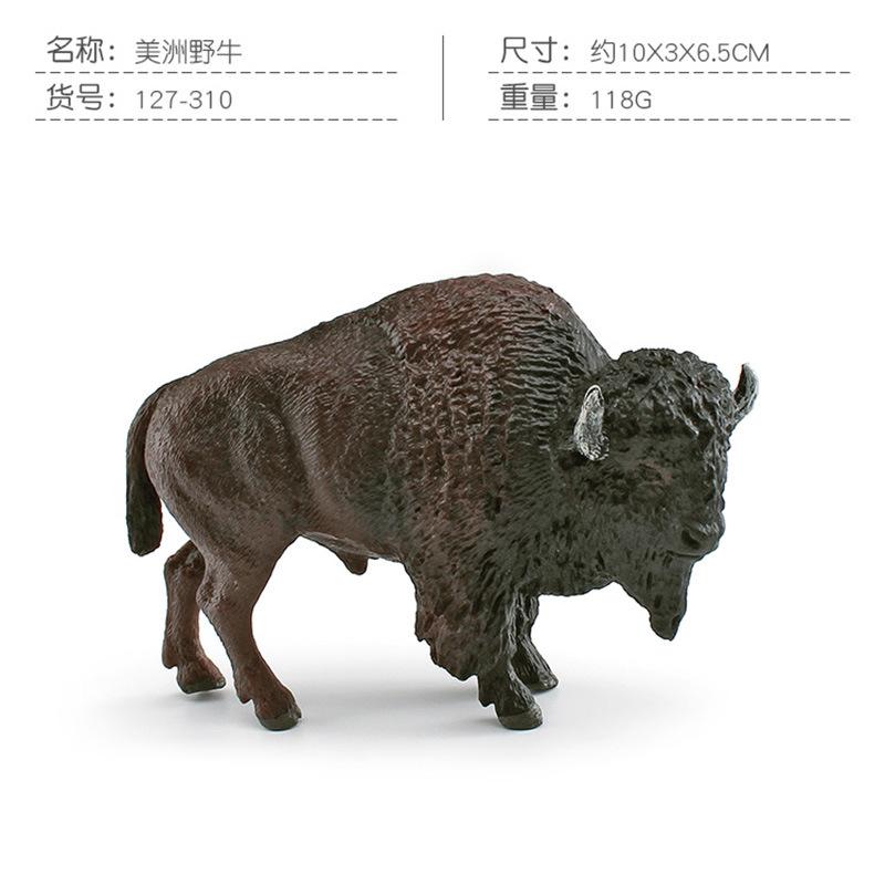 Simulation Tier 12 Modelle Luchs Braunbär Elch Männlich Eichhörnchen Rothirsch Bison Waschbär Antilope Adler Spielzeug