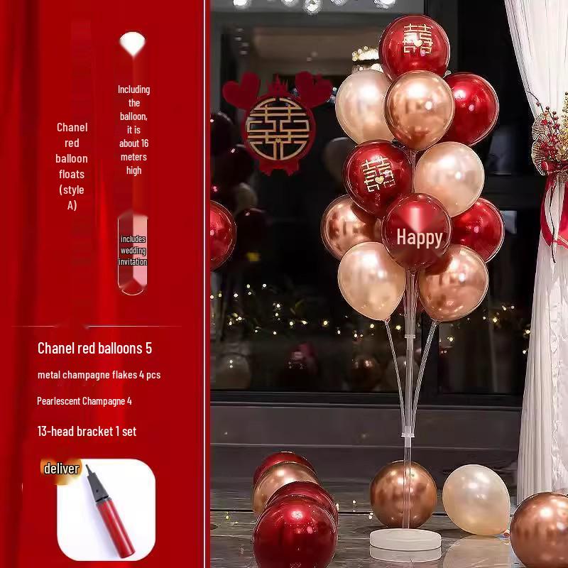 Luxury Outdoor Wedding & Engagement Balloon Arch Aisle Set